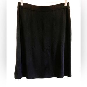 Exclusively Misook Black Skirt Knee Length
Pull-On Acrylic Business Academia